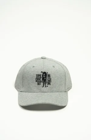 Gorra Lifestyle, Frente Gris Claro Jaspe, Visera Gris Claro Jaspe, Trasero Gris Claro Jaspe