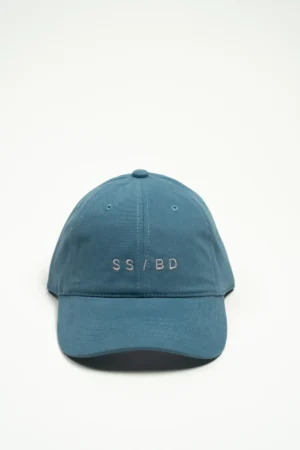 Gorra Casual, Frente Azul Acero, Visera Azul Acero, Trasero Azul Acero