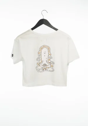 Crop Top Meditación Blanca